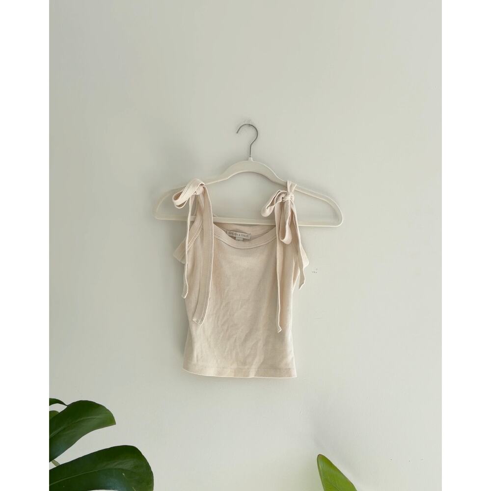 chelsea and violet bow cami top | sz s